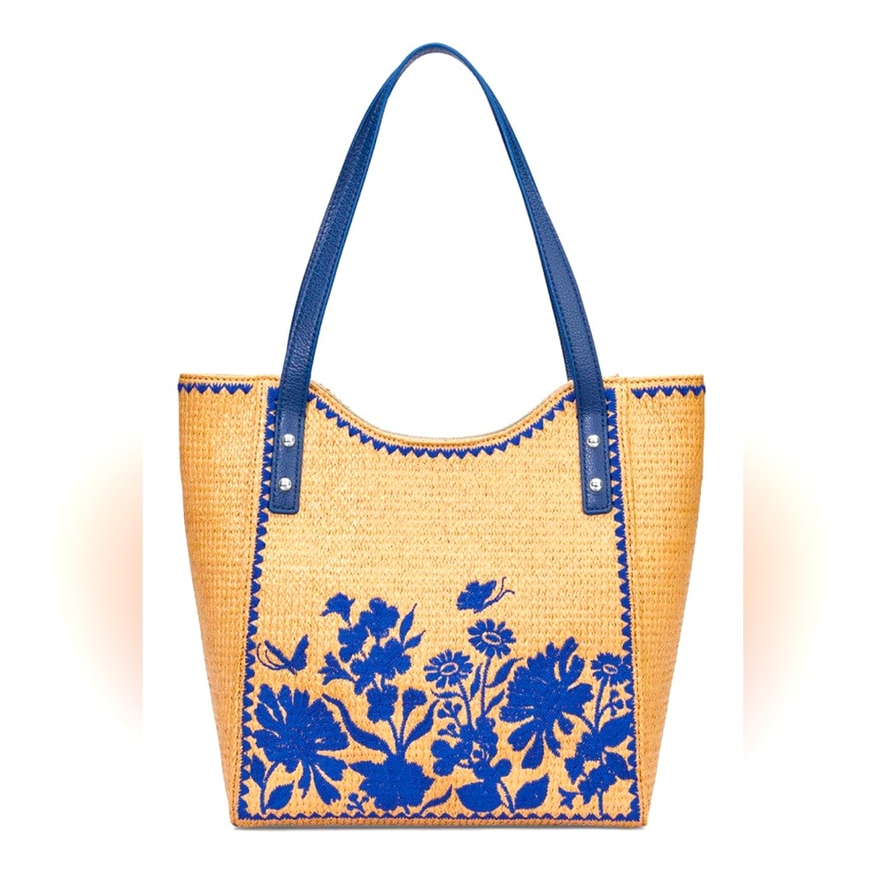 NWT Brighton Pepper Straw handbag + dust cover + original packing